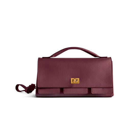 Single Shoulder Bag for Women New High-End Fashion Clutch Simple Texture Versatile Crossbody Bag Commuting Underarm Bag for Women