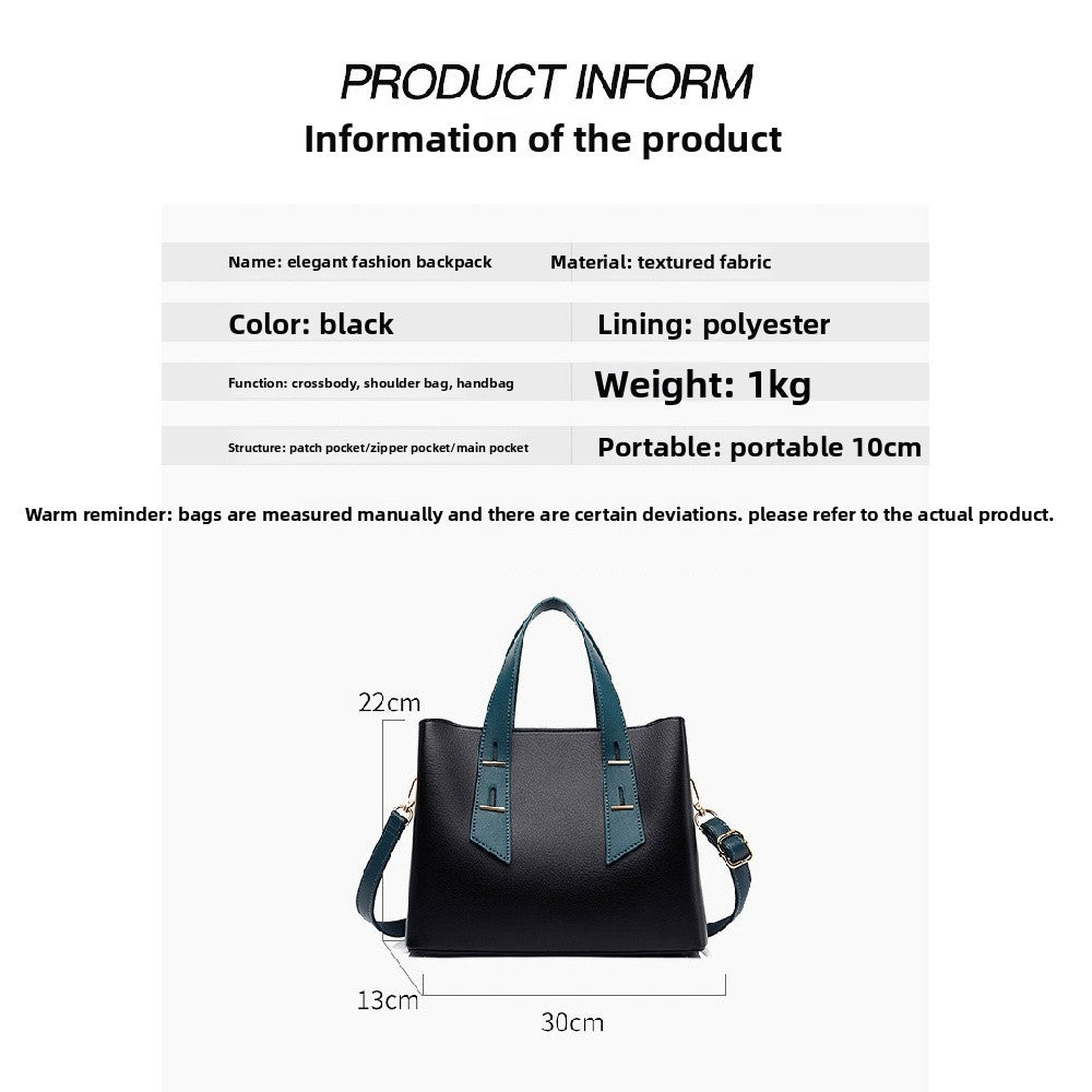 2025 New Women's Tote Bag Simple Large Capacity Ladies Crossbody Bag High-end Soft Leather Handbag