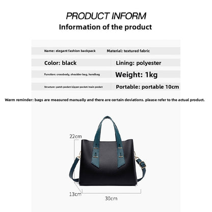 2025 New Women's Tote Bag Simple Large Capacity Ladies Crossbody Bag High-end Soft Leather Handbag