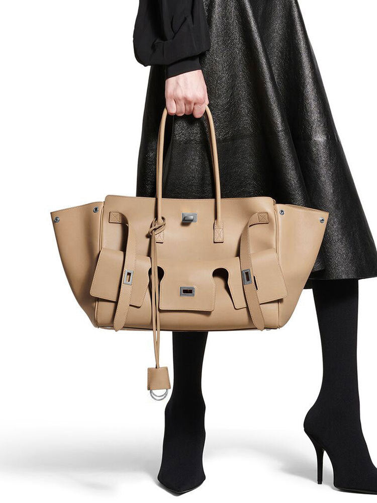 2025 New Rodeo Women's Tote Bag Fashion Simple Handbag Large Capacity Commuter Shoulder Bag