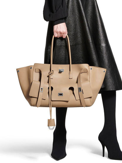 2025 New Rodeo Women's Tote Bag Fashion Simple Handbag Large Capacity Commuter Shoulder Bag