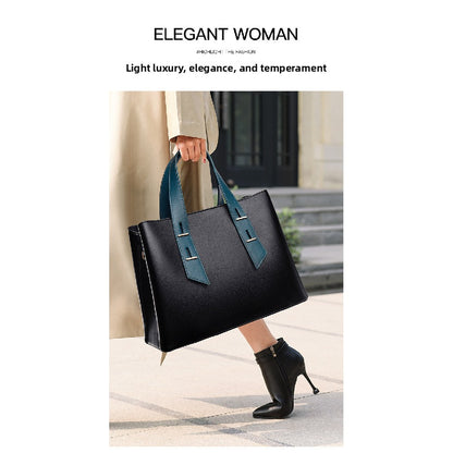 2025 New Women's Tote Bag Simple Large Capacity Ladies Crossbody Bag High-end Soft Leather Handbag