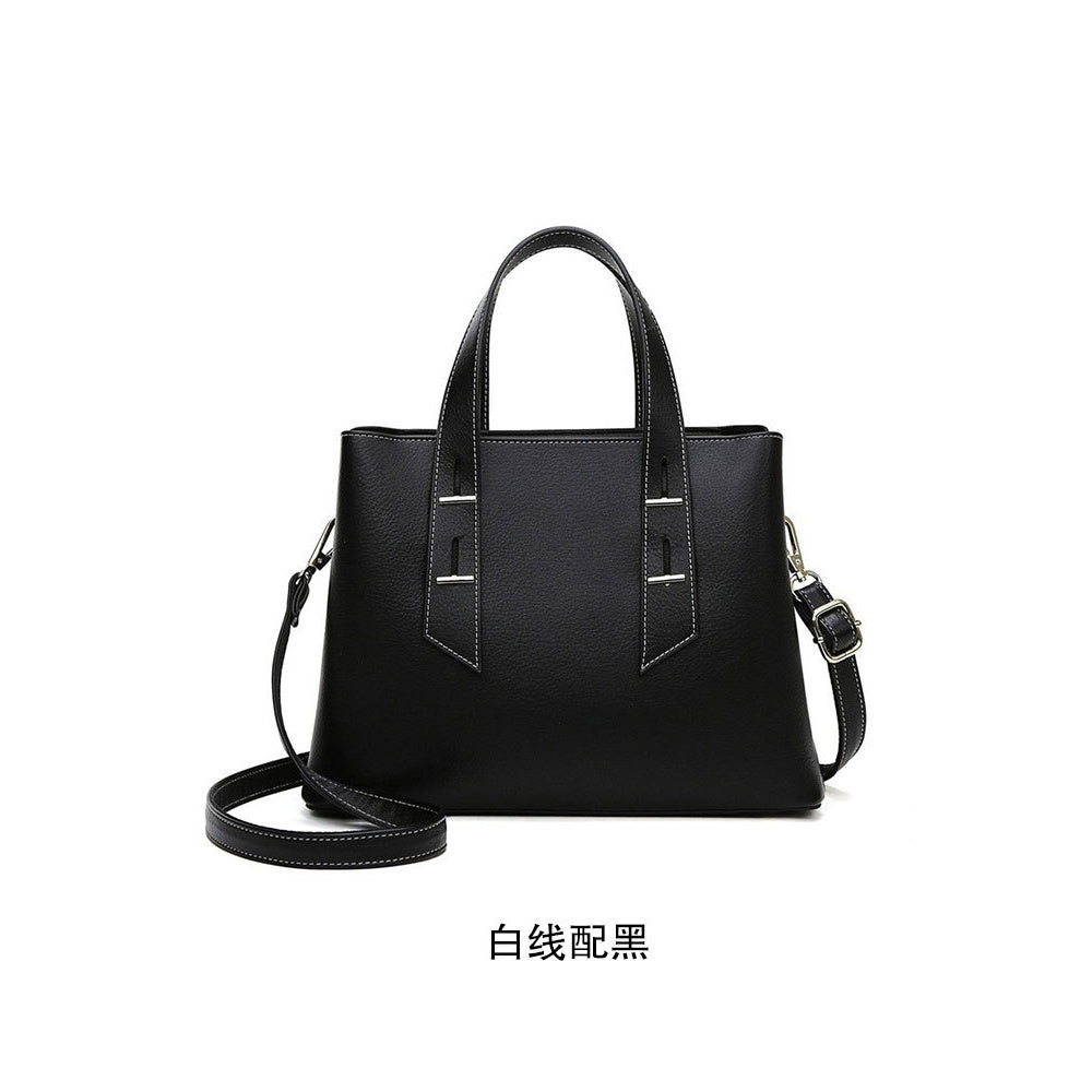 2025 New Women's Tote Bag Simple Large Capacity Ladies Crossbody Bag High-end Soft Leather Handbag