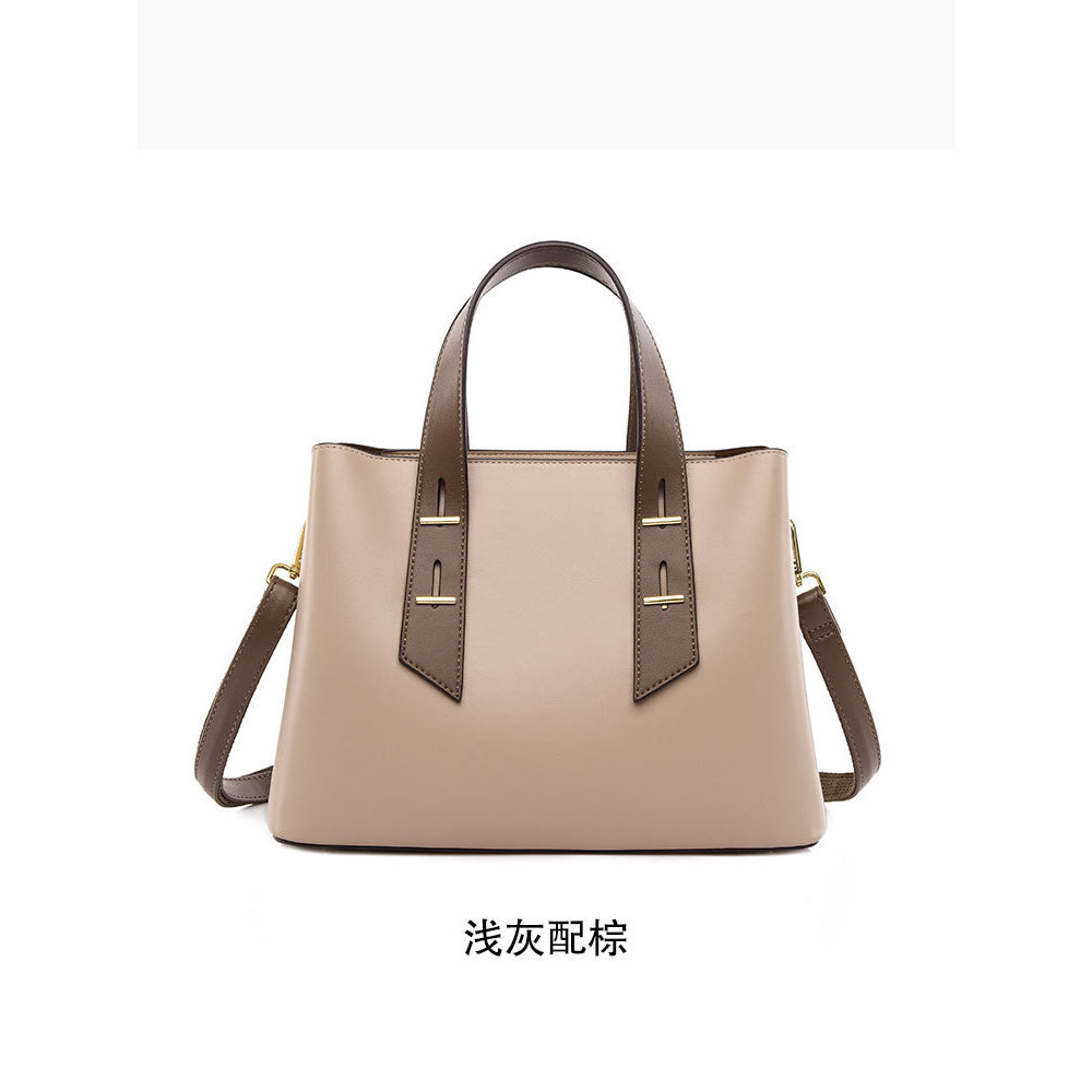 2025 New Women's Tote Bag Simple Large Capacity Ladies Crossbody Bag High-end Soft Leather Handbag