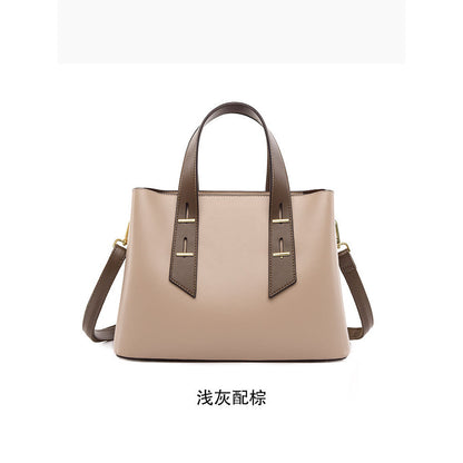 2025 New Women's Tote Bag Simple Large Capacity Ladies Crossbody Bag High-end Soft Leather Handbag