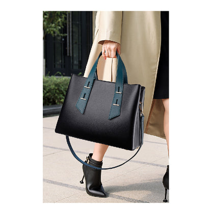 2025 New Women's Tote Bag Simple Large Capacity Ladies Crossbody Bag High-end Soft Leather Handbag