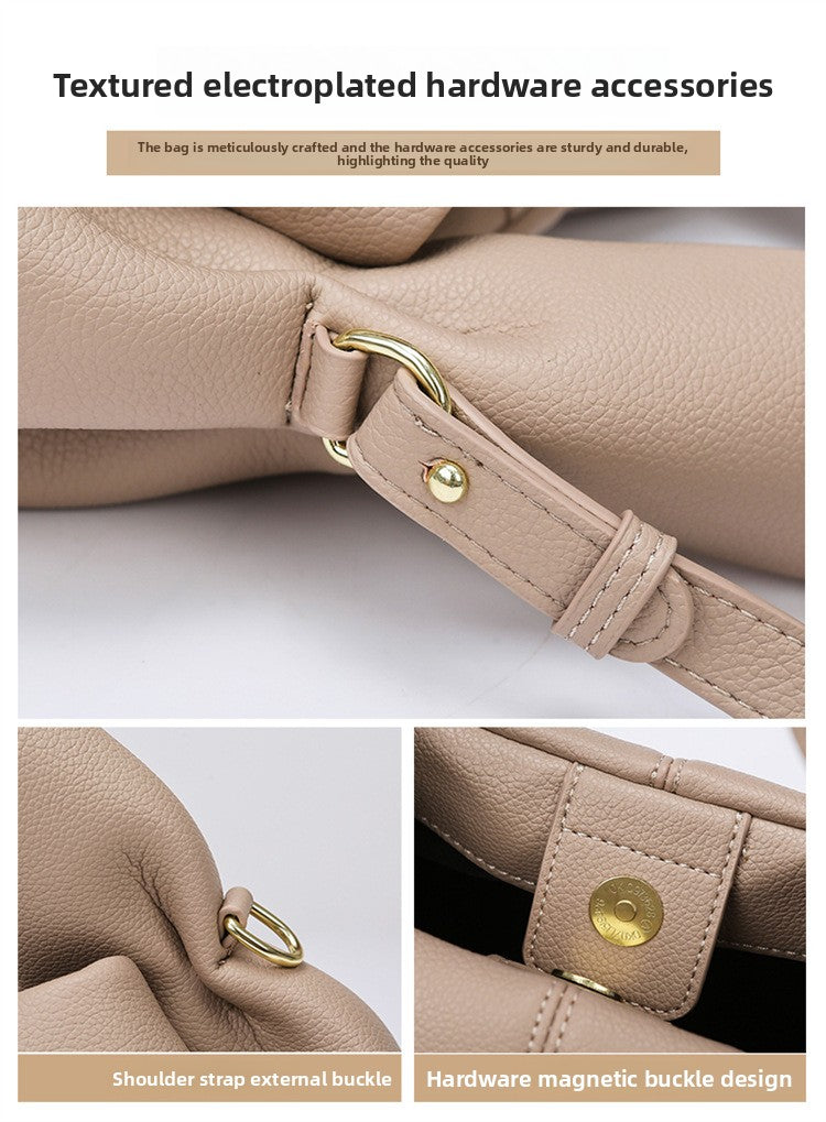 Cloud Bag Cross-Border New Fashion Crossbody Bag for Women Simple Versatile Handbag Large Capacity Commuter Tote Bag for Women