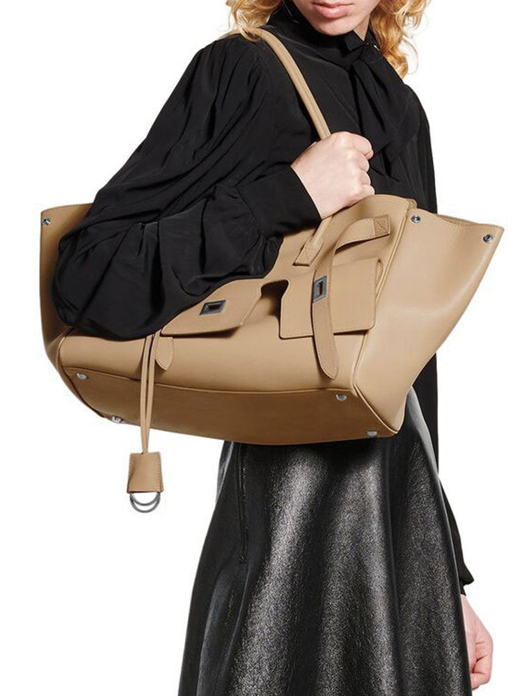 2025 New Rodeo Women's Tote Bag Fashion Simple Handbag Large Capacity Commuter Shoulder Bag