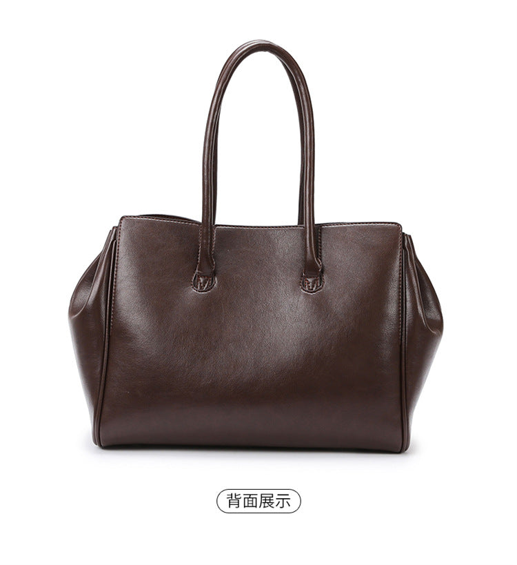 2026 New Matte Tote Bag Simple Versatile Women's Handbag Large Capacity Tote Bag