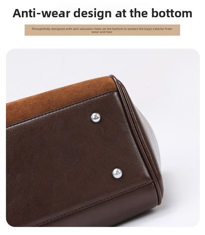 2026 New Matte Tote Bag Simple Versatile Women's Handbag Large Capacity Tote Bag