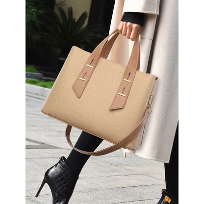 2025 New Women's Tote Bag Simple Large Capacity Ladies Crossbody Bag High-end Soft Leather Handbag