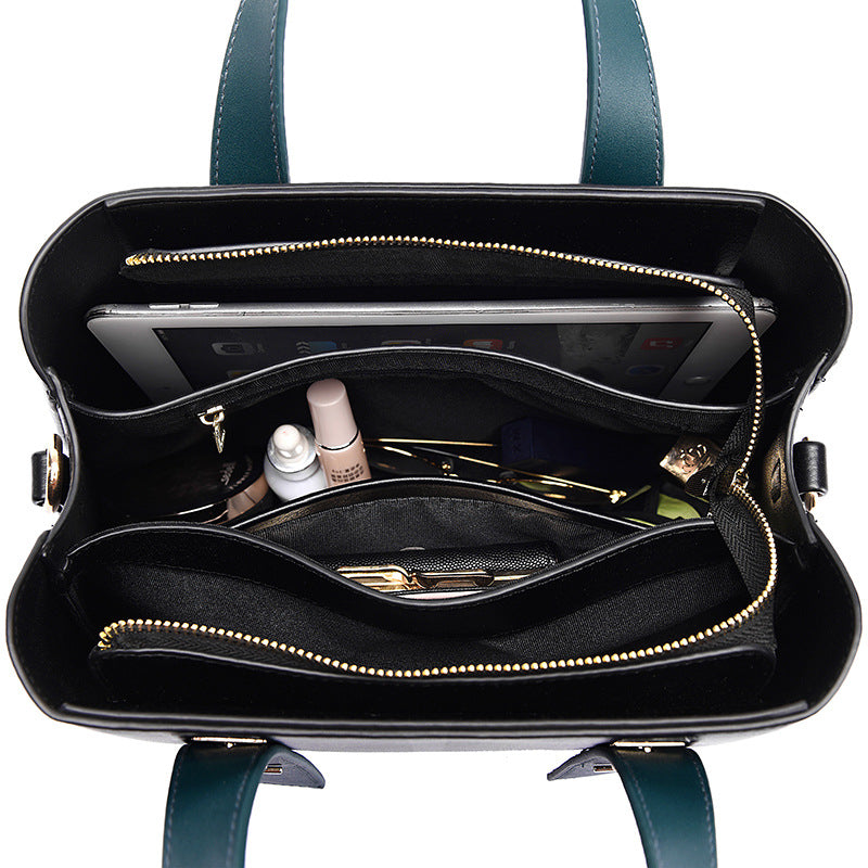 2025 New Women's Tote Bag Simple Large Capacity Ladies Crossbody Bag High-end Soft Leather Handbag