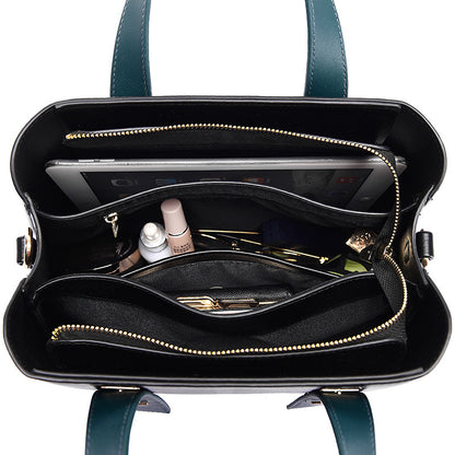 2025 New Women's Tote Bag Simple Large Capacity Ladies Crossbody Bag High-end Soft Leather Handbag