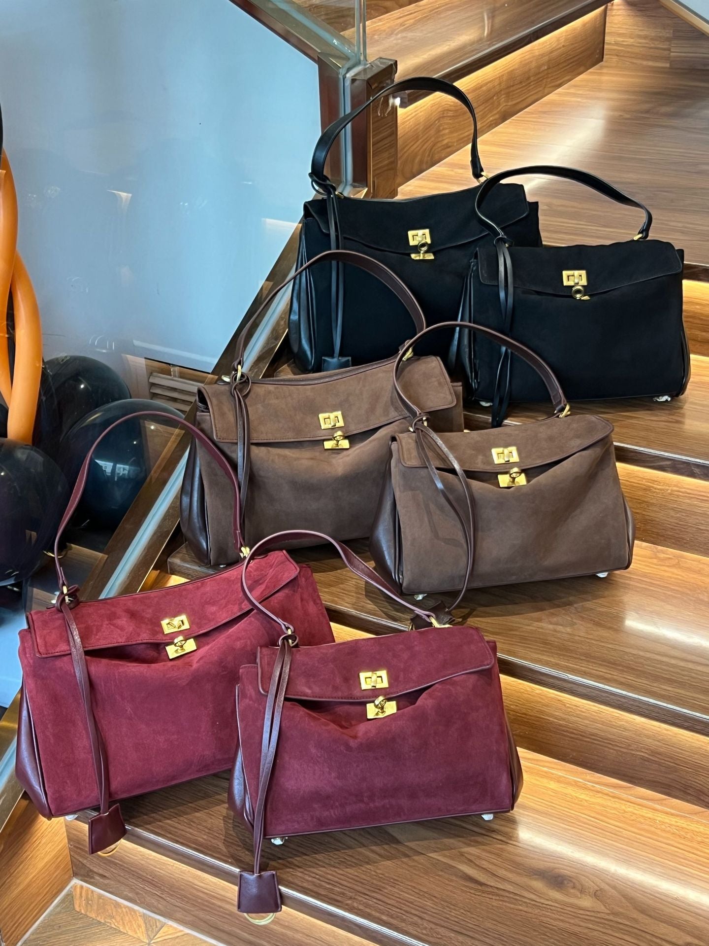 Tote Bag Women's Bag High-end Matte Leather Bag 2025 New Rodeo Bag Fashionable Large Capacity Commuter Shoulder Bag