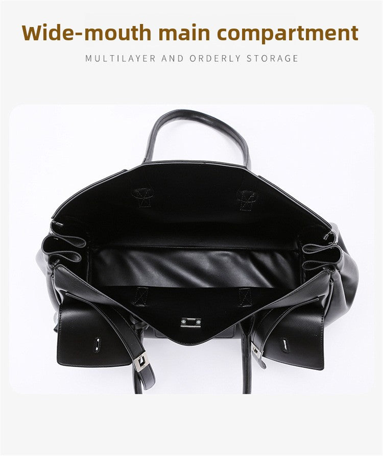 2025 New Rodeo Women's Tote Bag Fashion Simple Handbag Large Capacity Commuter Shoulder Bag