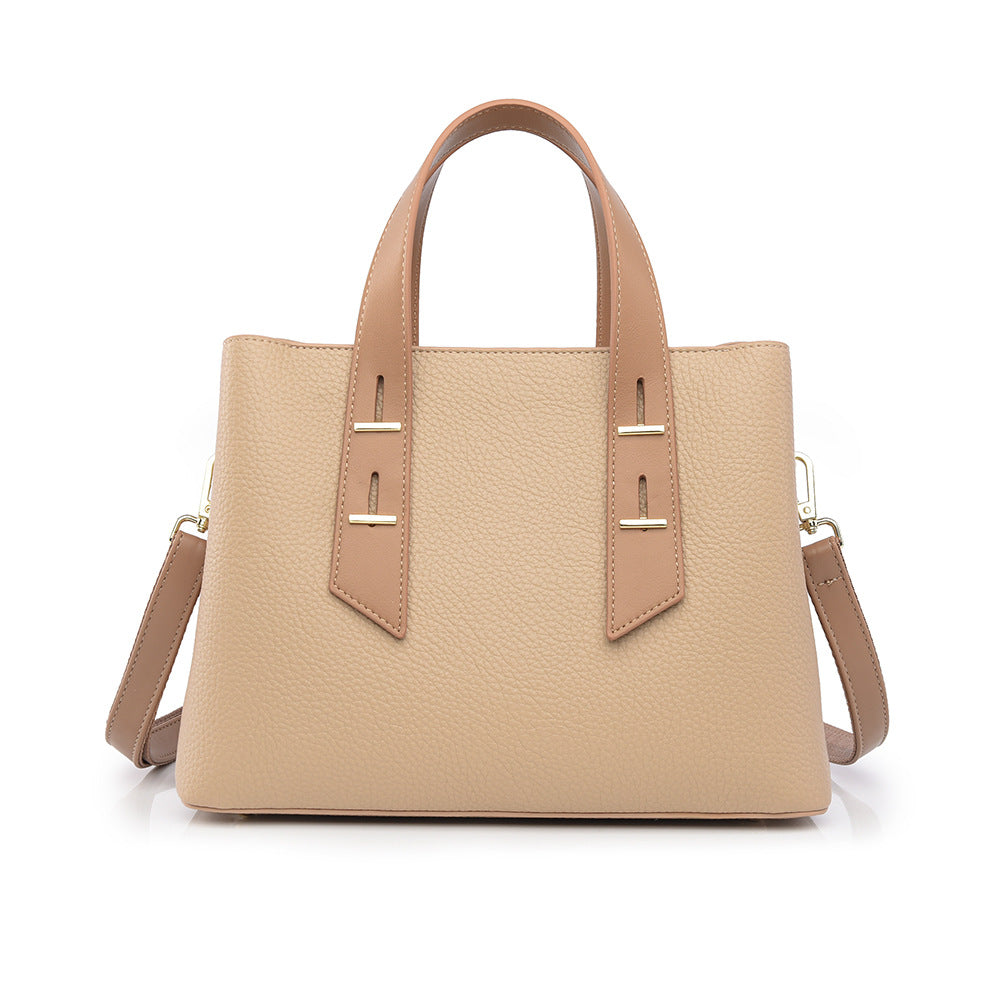 2025 New Women's Tote Bag Simple Large Capacity Ladies Crossbody Bag High-end Soft Leather Handbag