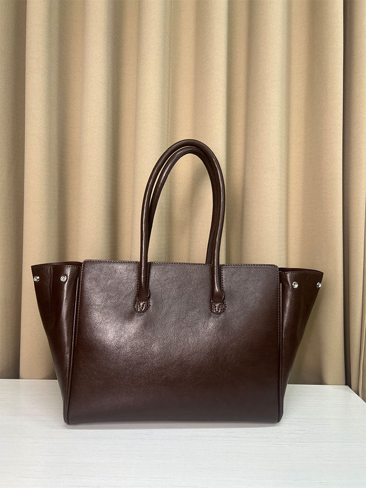 2026 New Matte Tote Bag Simple Versatile Women's Handbag Large Capacity Tote Bag