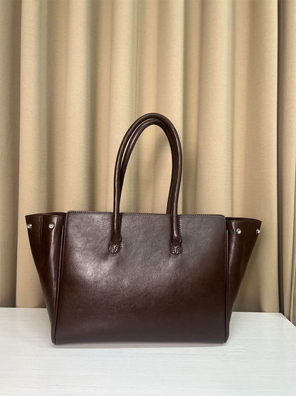 2026 New Matte Tote Bag Simple Versatile Women's Handbag Large Capacity Tote Bag