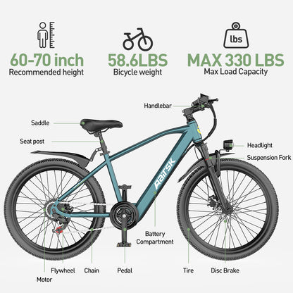 Aairsk offers free shipping within the US for electric bicycles.