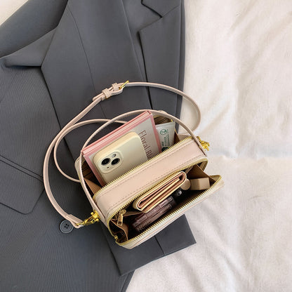 Crossbody Bag High-end Design Bag Chinese Style Embroidery Handbag Fashion Versatile Single Shoulder Small Square Bag Cross-border