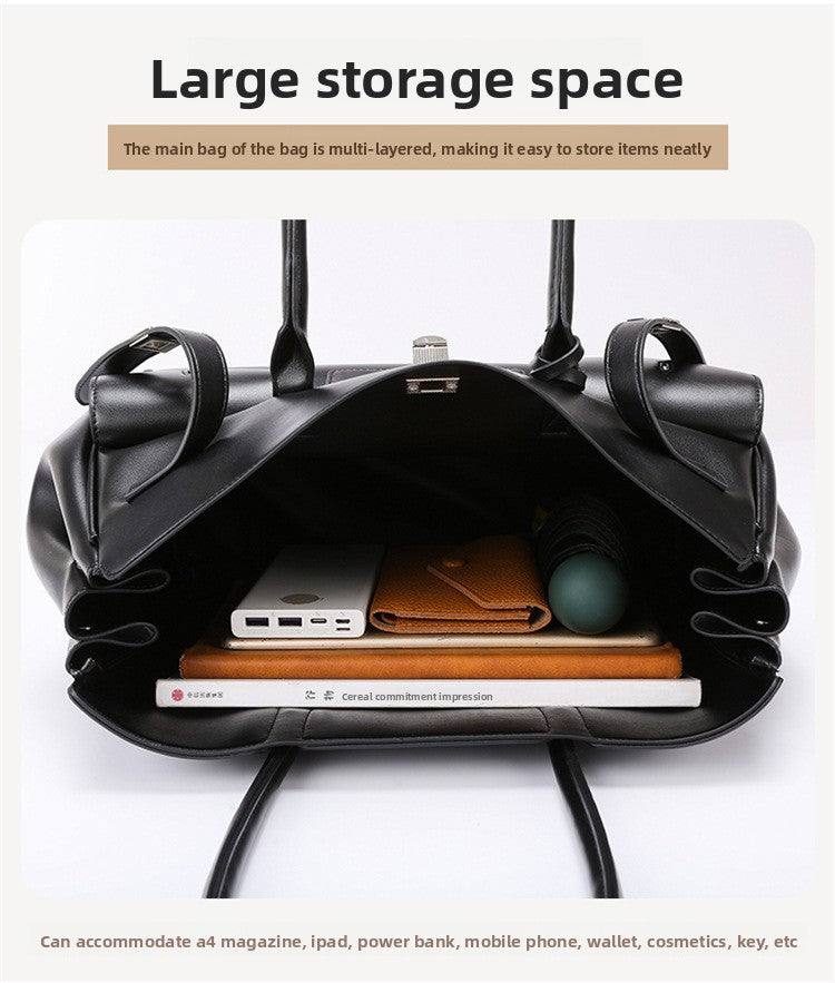 2025 New Rodeo Women's Tote Bag Fashion Simple Handbag Large Capacity Commuter Shoulder Bag